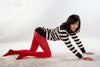 TOMKIND Red Tights - Stylish Women&#39;s Legwear