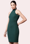 Women&#39;s Forest Green One-Piece Dress