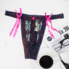 Apple Lane High Waist Crotchless V-String