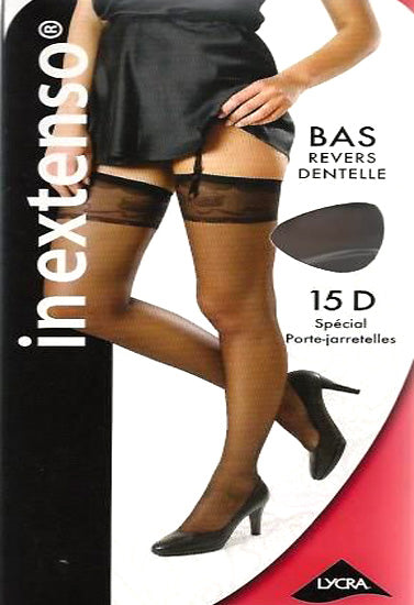 Kayser Revers Dentelle Beige Stockings