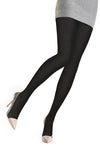 Gerbe Luxurious &amp; Plushy Dark Black Tights