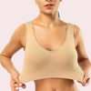 Beige Women&#39;s Ultimate Sports Bra for Yoga &amp; Gym