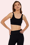 &quot;Black&quot;High Impact Seamless Perfect Fit Sports Bra