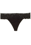 No Secret Low Rise &quot;V&quot; Shape Lace Thong Panty