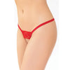 Red Bow Open Front Very Sexy Lace G-String(SOLD OUT)