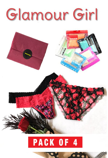 Snazzy Most Inspiring Luxury Panties Pack of 4