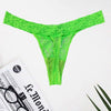 Snazzy Soft &amp; Flexible Neon Green Lace Thong(SOLD OUT)