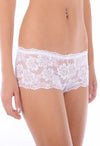 Warner&#39;s Floral Lace Boxer Boyshorts Panty