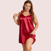 Criss Cross Back Elegant Nightdress in 4XL &amp;  5XL Size