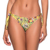 &quot;Yellow&quot; Floral Side Tie Bikini Bottom