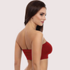 Maroon Magic Tube Bandeau Bra for Women