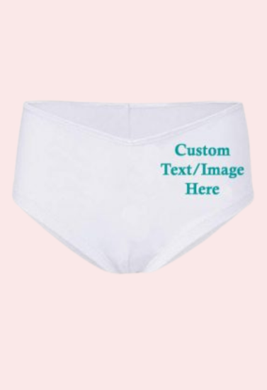 Customize This Cheeky Cotton Comfort Boyshort Undies