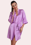 Silken Charm, Wrapped in Women&#39;s Seduction Robe